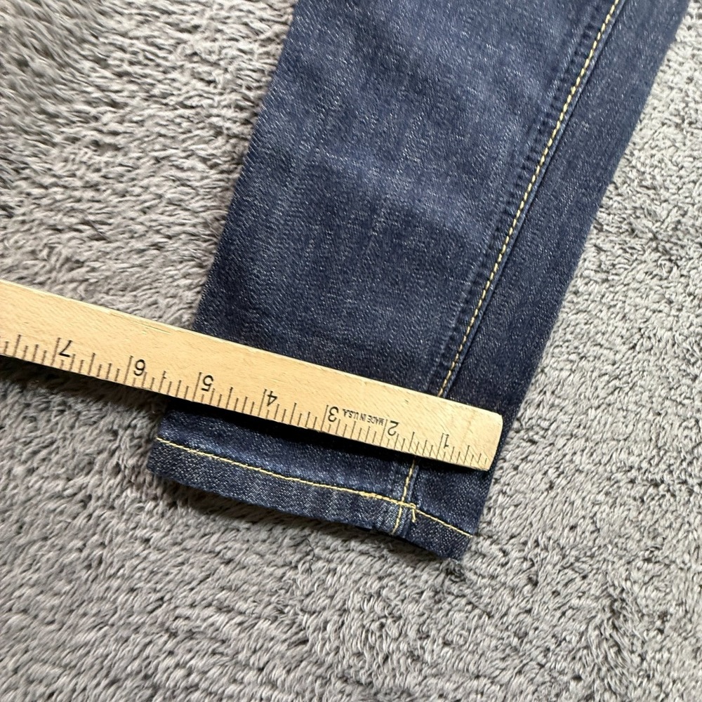 Vigoss Studio The Brooklyn Skinny Jeans Womens 27 Dark Wash Denim Y2K Low Rise - Picture 10 of 10